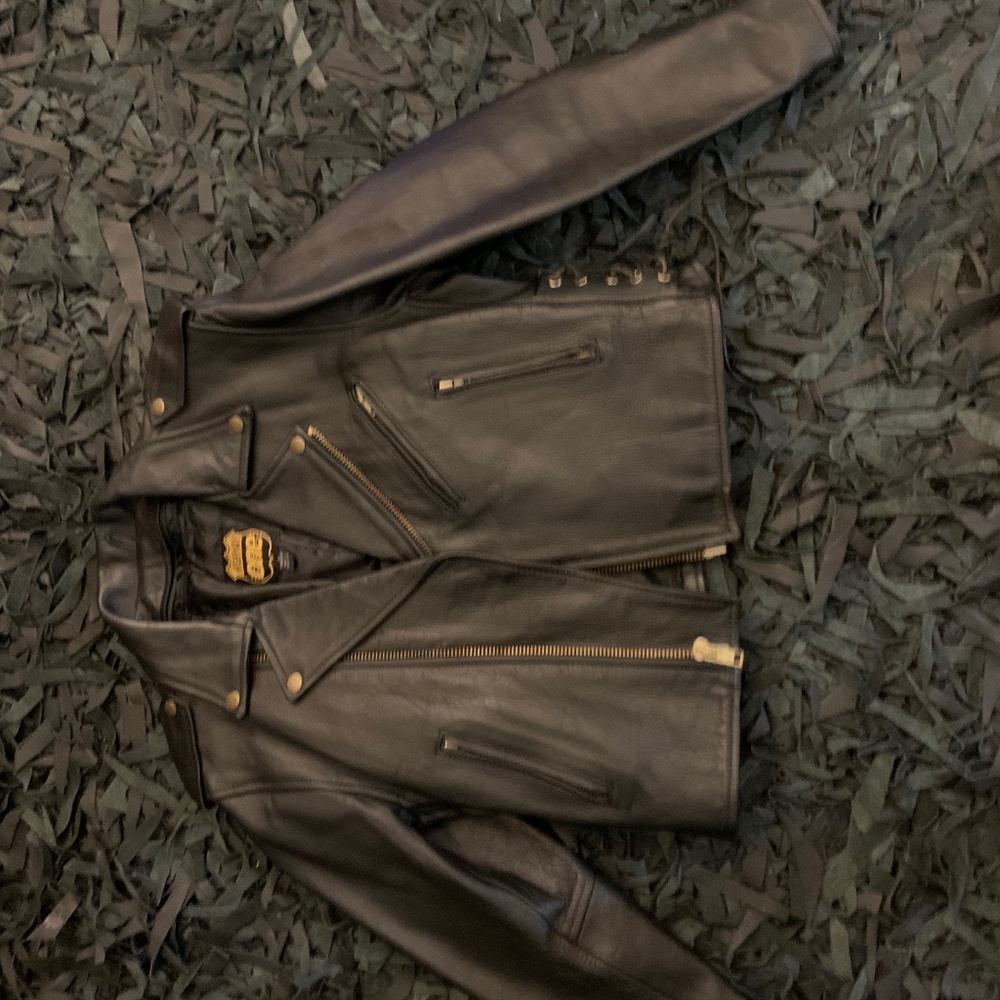 Leather Moto Jacket